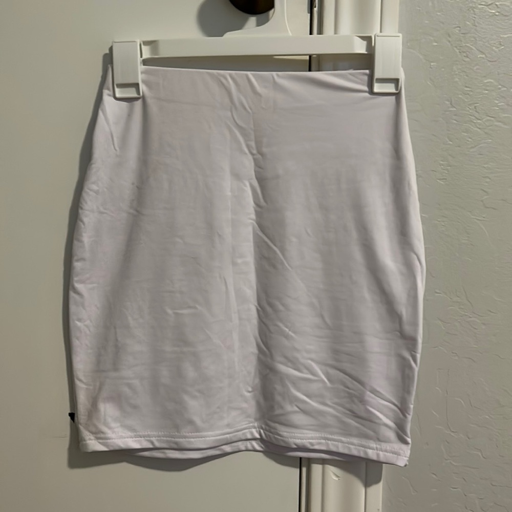 Plain white body on skirt (size small)
